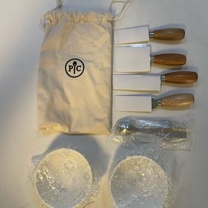 Pampered Chef Items (lazy susan, charcuterie set, herb mi, herb keeper, & more)